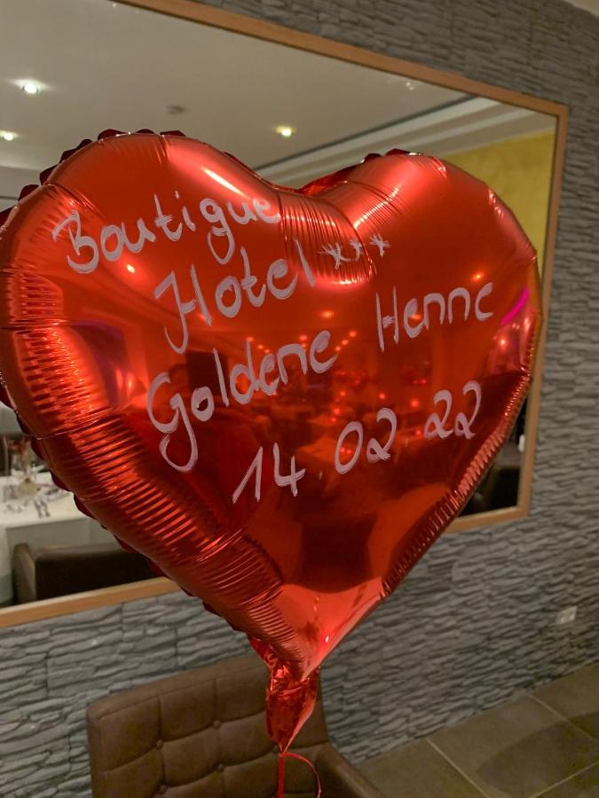 Boutique Hotel Goldene Henne Wolfsburg Buitenkant foto